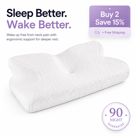 Pillowry™ Memory Foam Neck Pillow