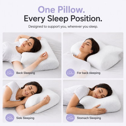 Pillowry™ Memory Foam Neck Pillow