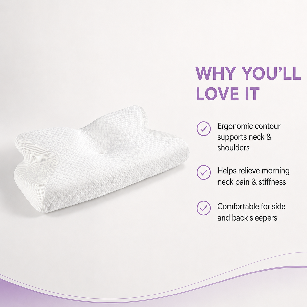 Pillowry™ Memory Foam Neck Pillow