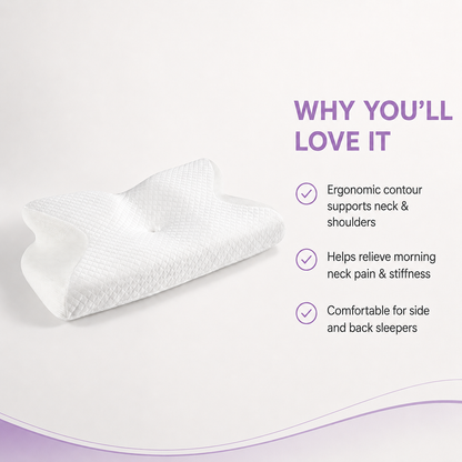 Pillowry™ Memory Foam Neck Pillow