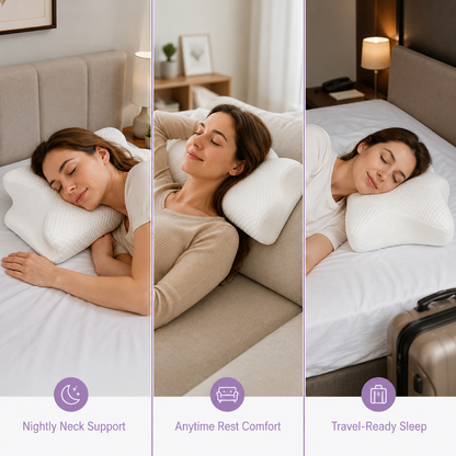 Pillowry™ Memory Foam Neck Pillow