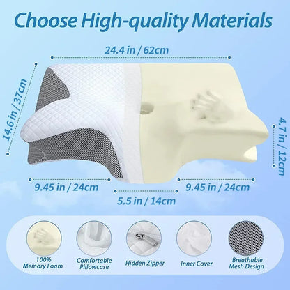 Pillowry Memory Foam Neck Pillow